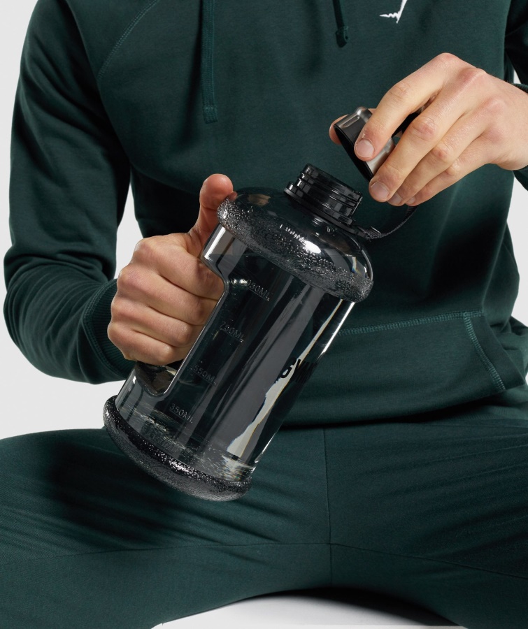 1,3l Vandflaske Sort Gymshark