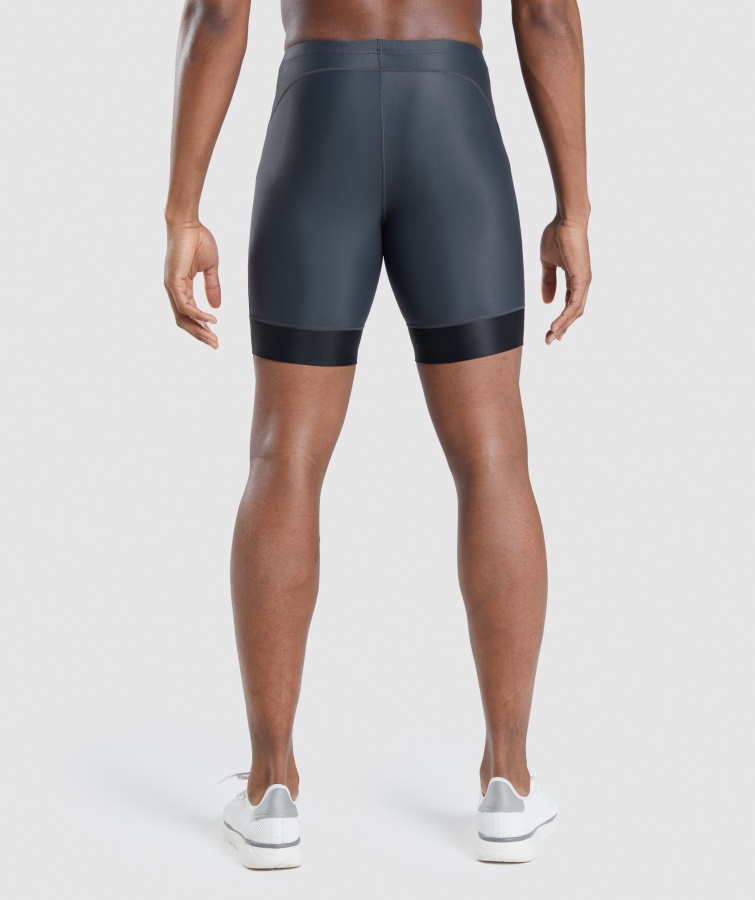 Apex Multi Shorts Onyx Grå-sort Gymshark
