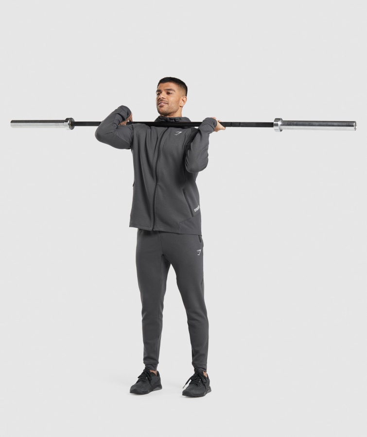 Apex Teknisk Jakke Onyx Grå Gymshark