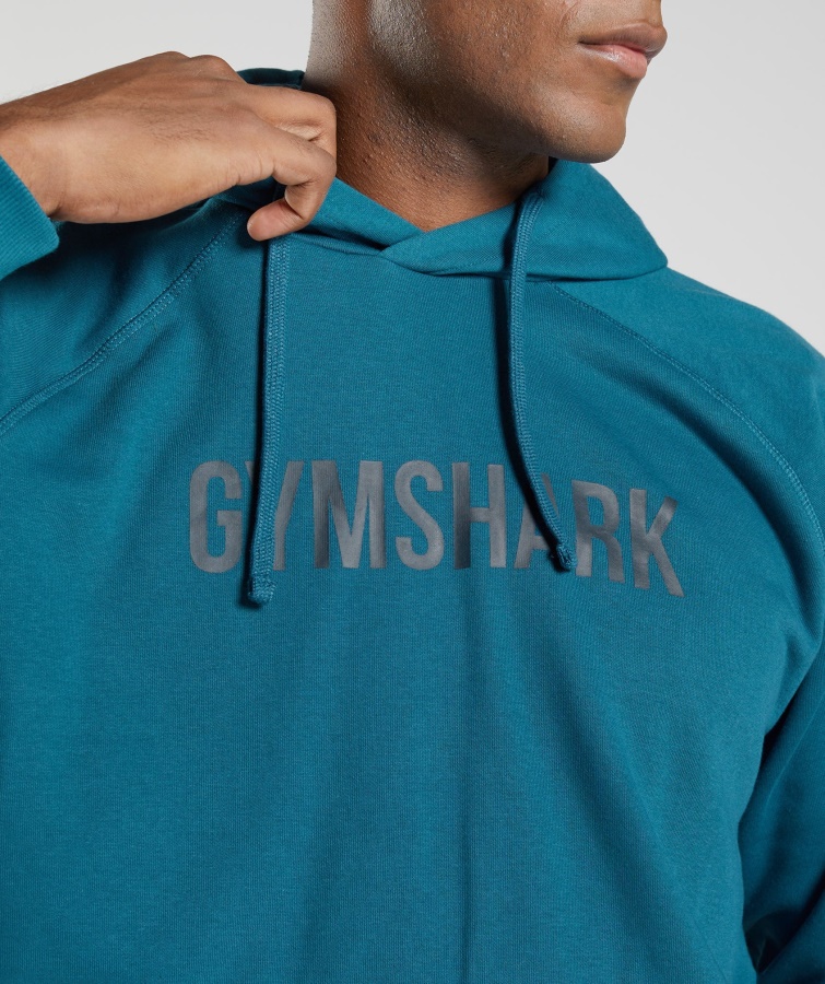 Apollo Hættetrøje Atlantic Blue Gymshark