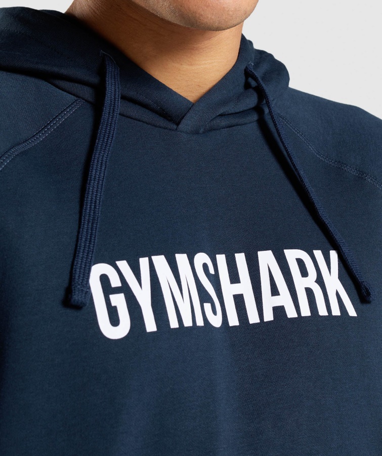 Apollo Hættetrøje Marineblå Gymshark