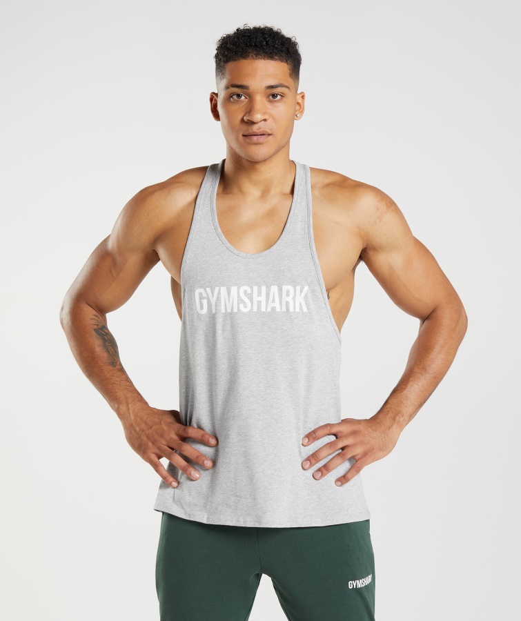 Apollo Stringer Lys Grå Mergel Gymshark