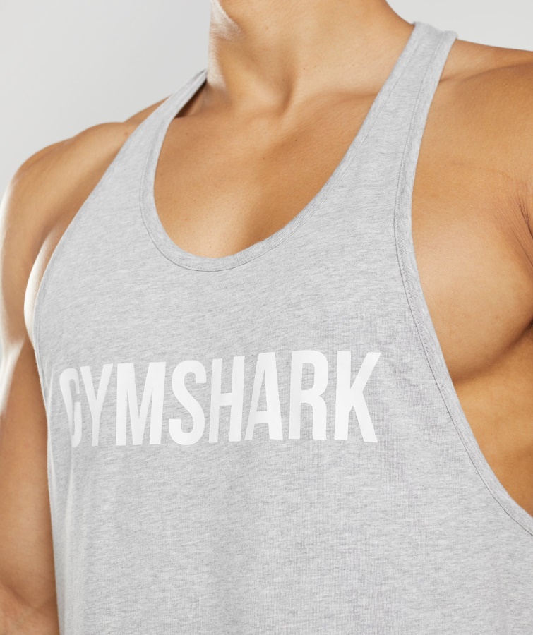Apollo Stringer Lys Grå Mergel Gymshark