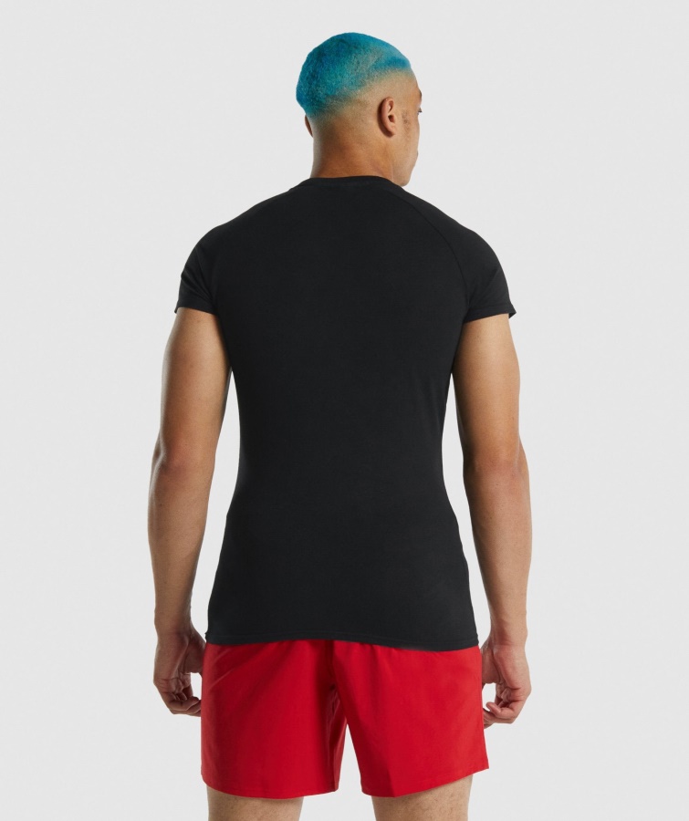 Apollo T-shirt Sort Gymshark