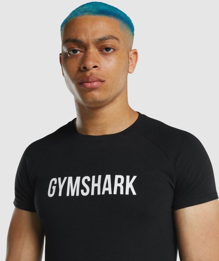 Apollo T-shirt Sort Gymshark