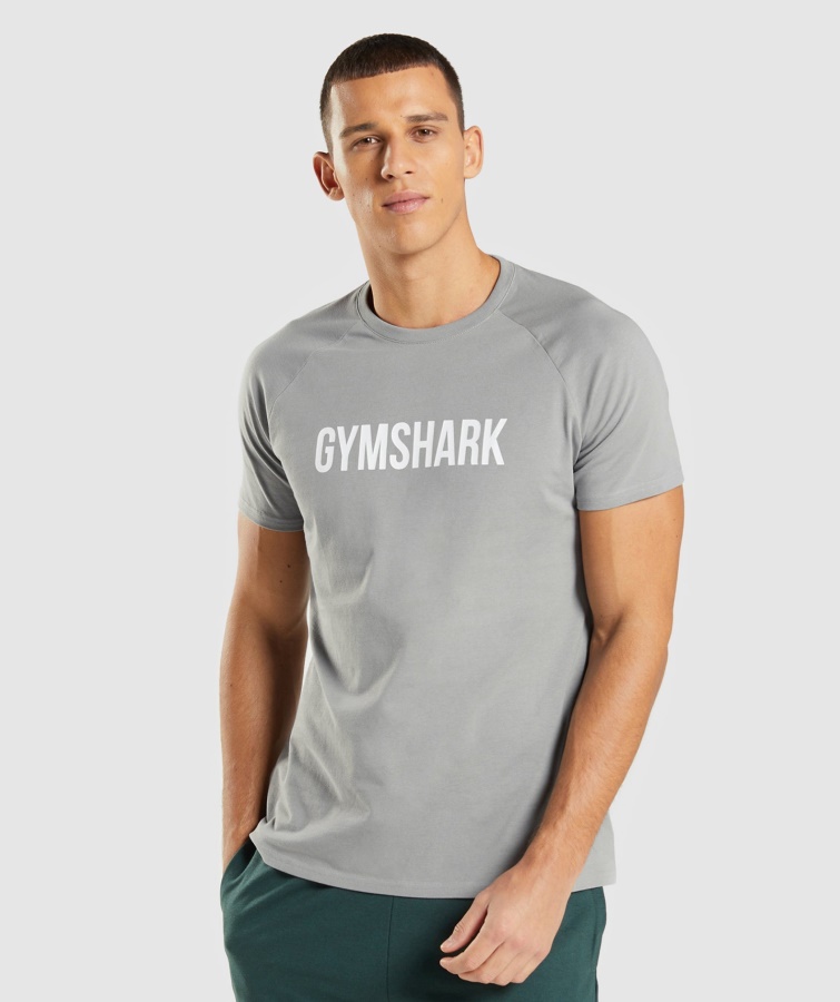 Apollo T-shirt Smokey Grey Gymshark