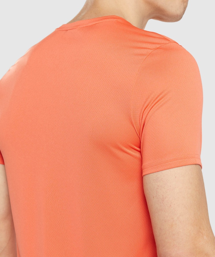 Ankomst Grafisk T-shirt Papaya Orange Gymshark