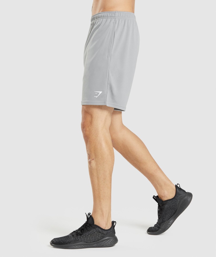 Ankomst Strikkede Shorts Smokey Grey Gymshark