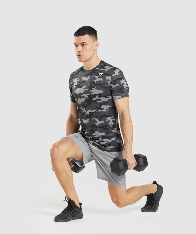 Ankomst Strikkede Shorts Smokey Grey Gymshark