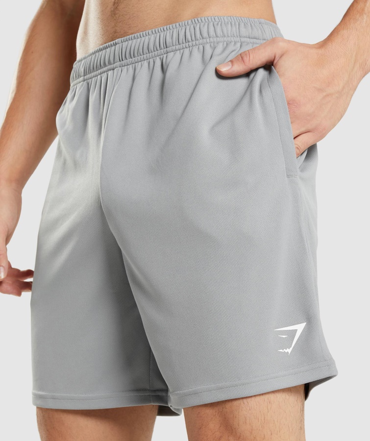 Ankomst Strikkede Shorts Smokey Grey Gymshark