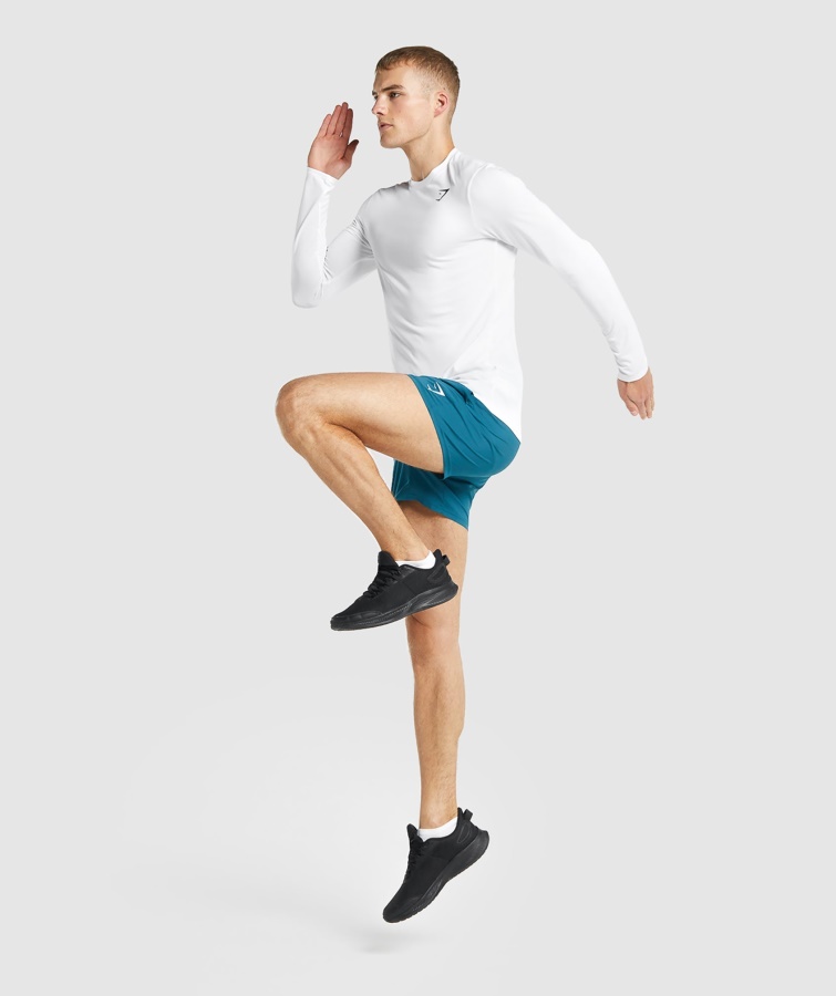 Ankomst Langærmet T-shirt Hvid Gymshark