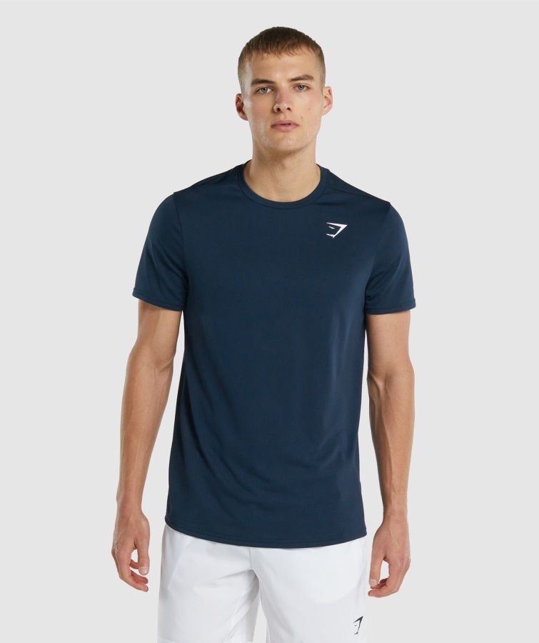 Ankomst Regular Fit T-shirt Marineblå Gymshark