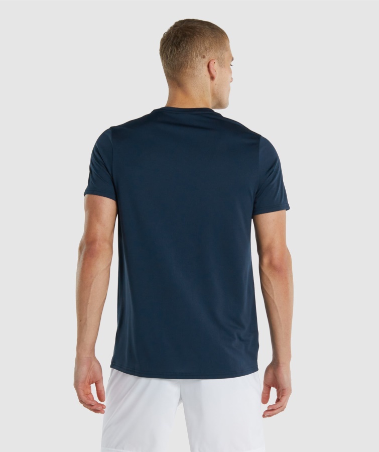 Ankomst Regular Fit T-shirt Marineblå Gymshark