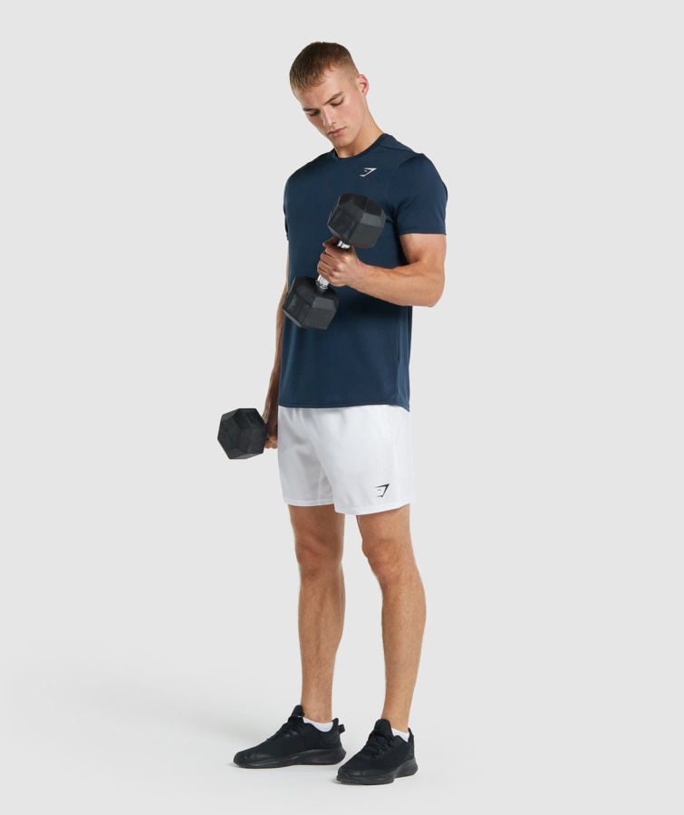 Ankomst Regular Fit T-shirt Marineblå Gymshark