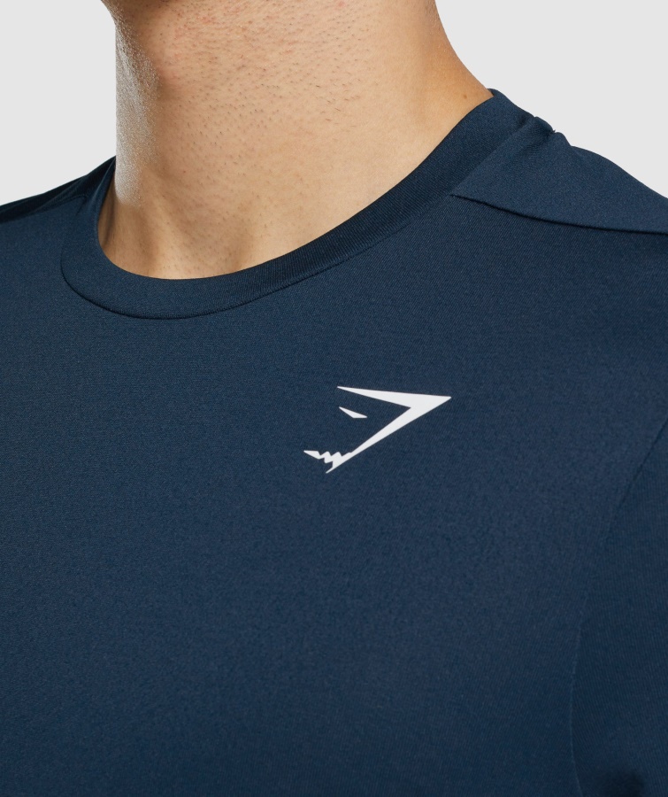 Ankomst Regular Fit T-shirt Marineblå Gymshark