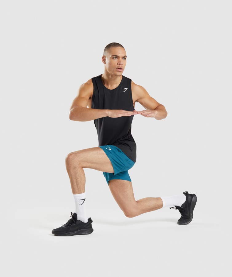 Ankomst Tank Sort Gymshark