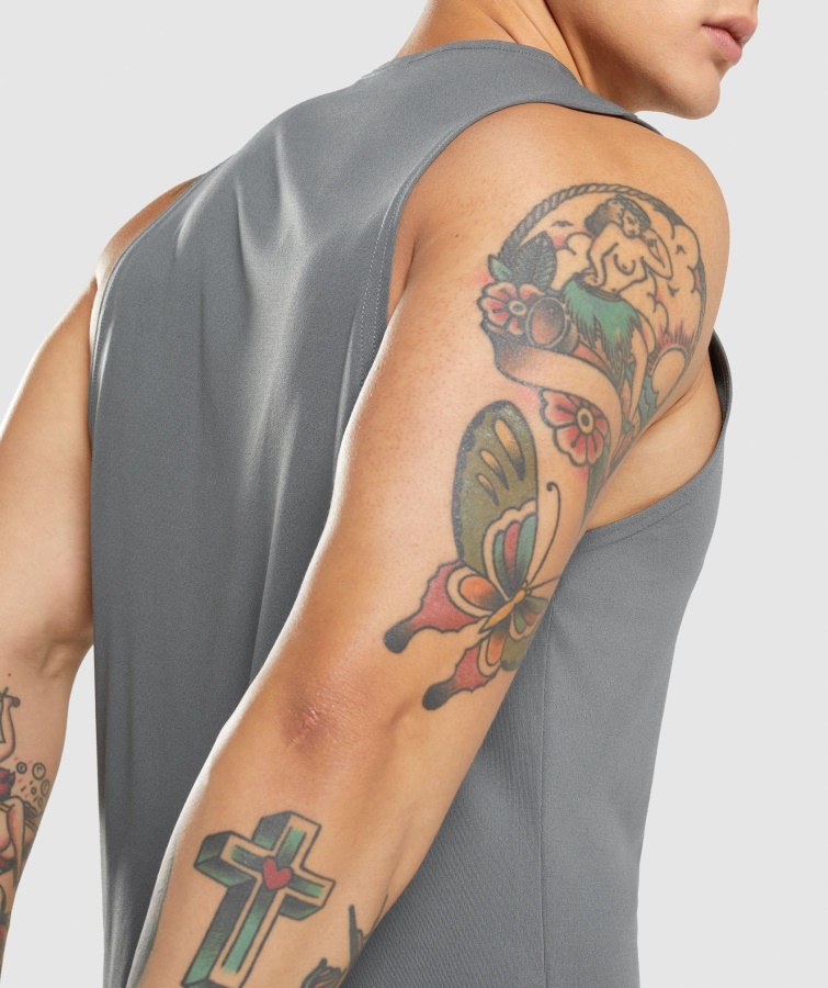 Ankomst Tank Grå Gymshark