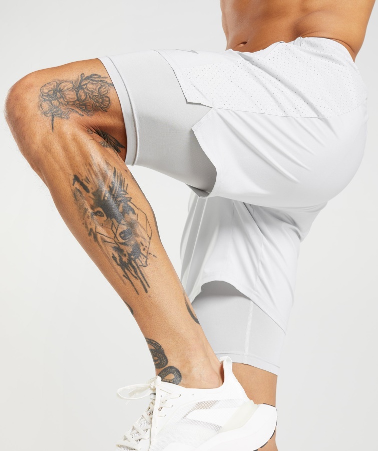 Aspekt 2 I 1 Kort Lysegrå Gymhaj