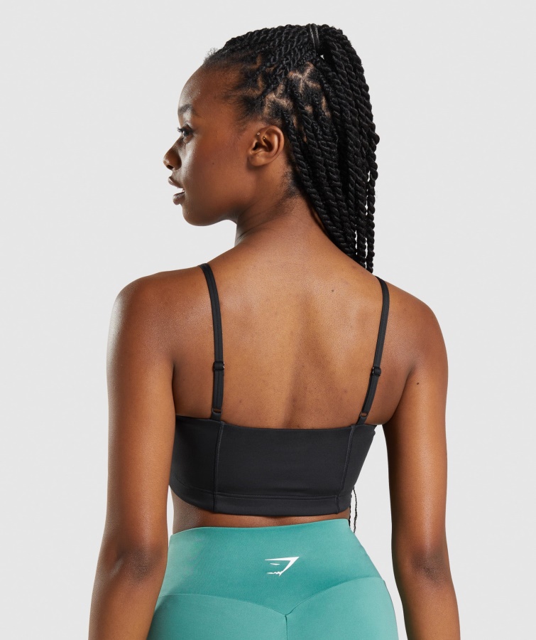 Bandeau Sports Bh Sort Gymshark