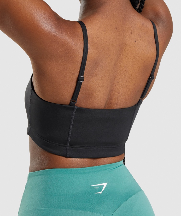 Bandeau Sports Bh Sort Gymshark