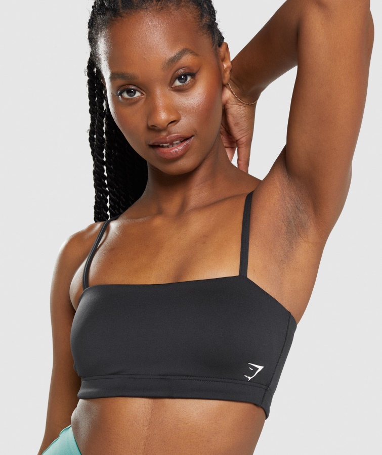 Bandeau Sports Bh Sort Gymshark