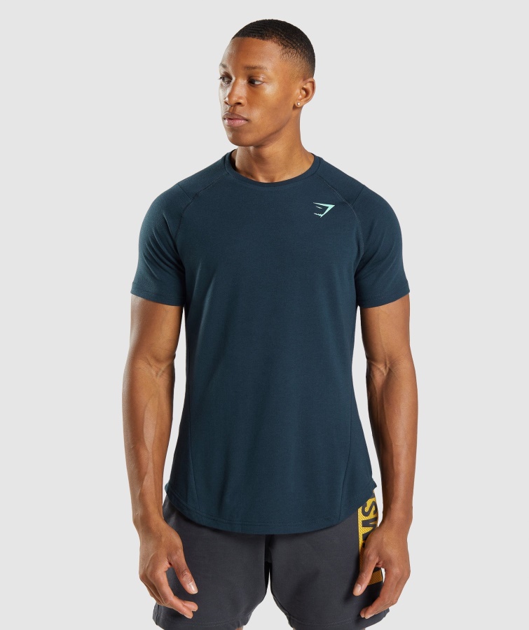 Fed T-shirt Marineblå Gymshark
