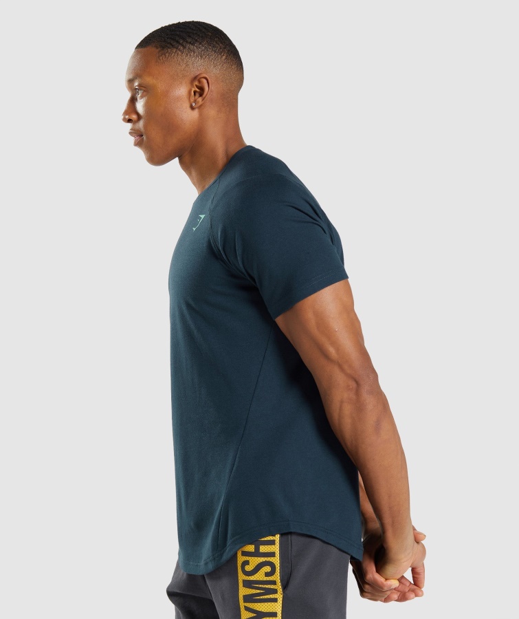 Fed T-shirt Marineblå Gymshark