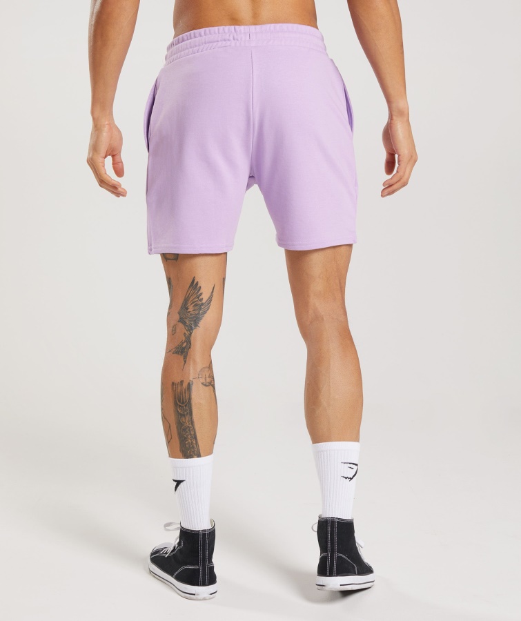 Bobleprint Shorts Tidsel Lilla Gymshark