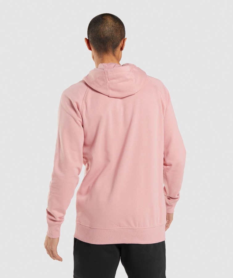 Central Hættetrøje Pink Gymshark