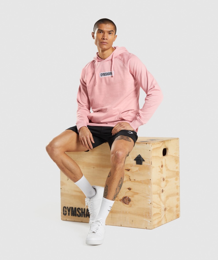 Central Hættetrøje Pink Gymshark