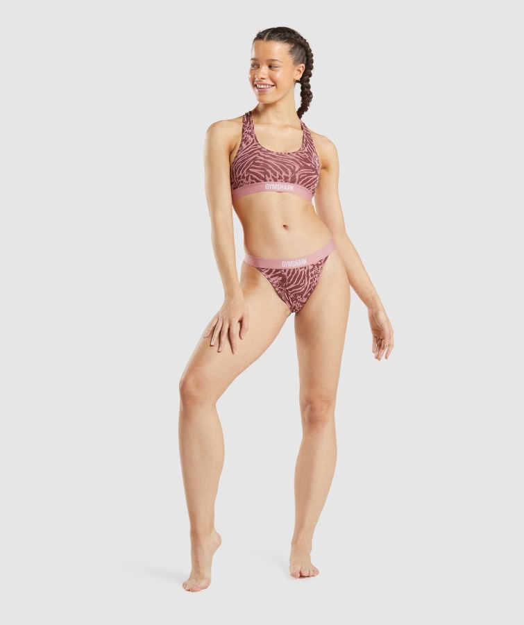 Bomuldsbralette Alice Pink Gymshark