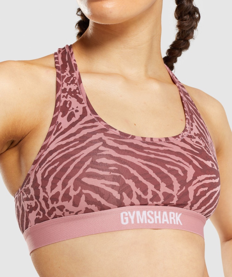 Bomuldsbralette Alice Pink Gymshark