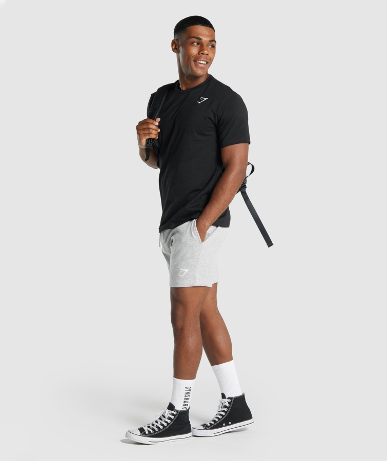 Crest T-shirt Sort Gymshark