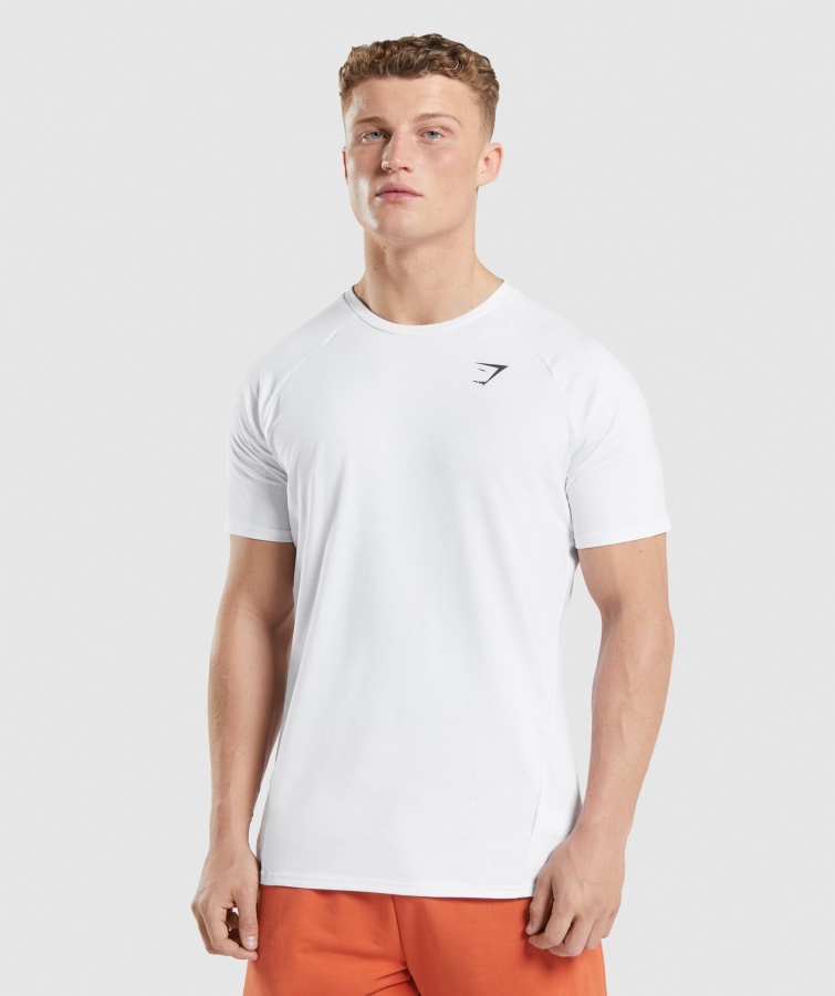 Kritisk T-shirt Hvid Gymshark