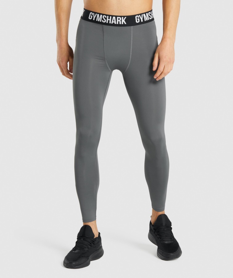 Element Baselayer Leggings Charcoal Gymshark