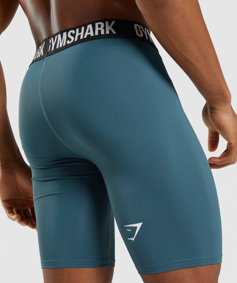 Element Baselayer Shorts Toscansk Blågrøn Gymshark