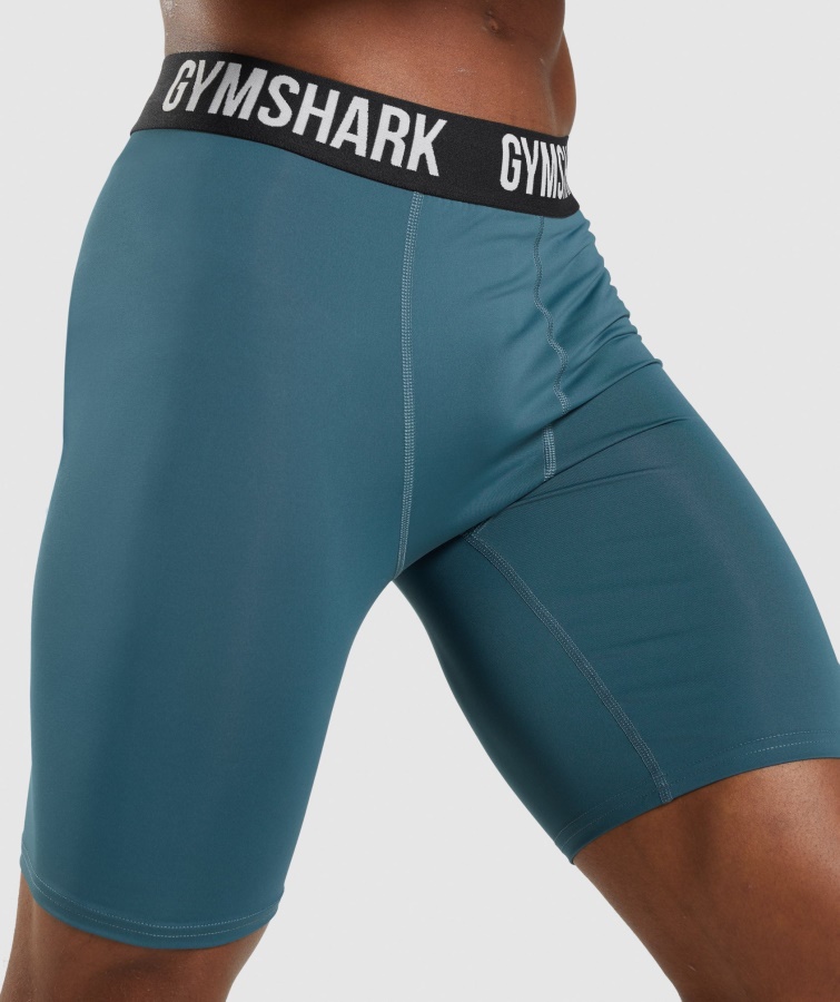 Element Baselayer Shorts Toscansk Blågrøn Gymshark