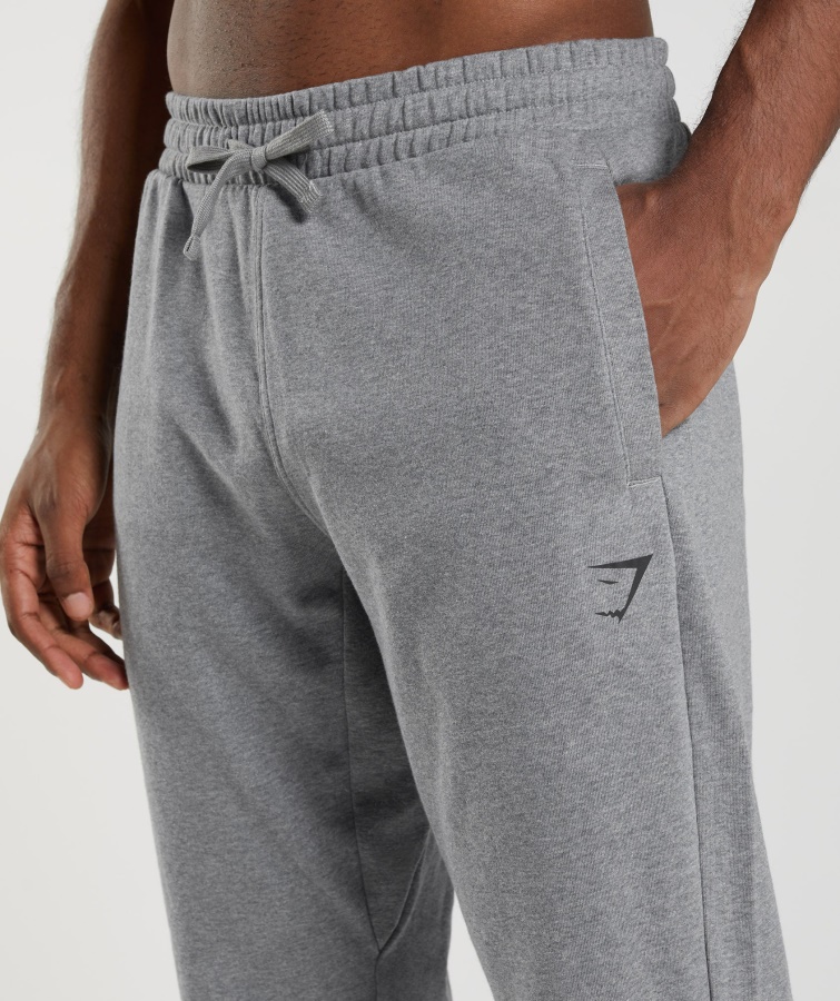 Essentielle Overdimensionerede Joggers Koksgrå Marl Gymshark