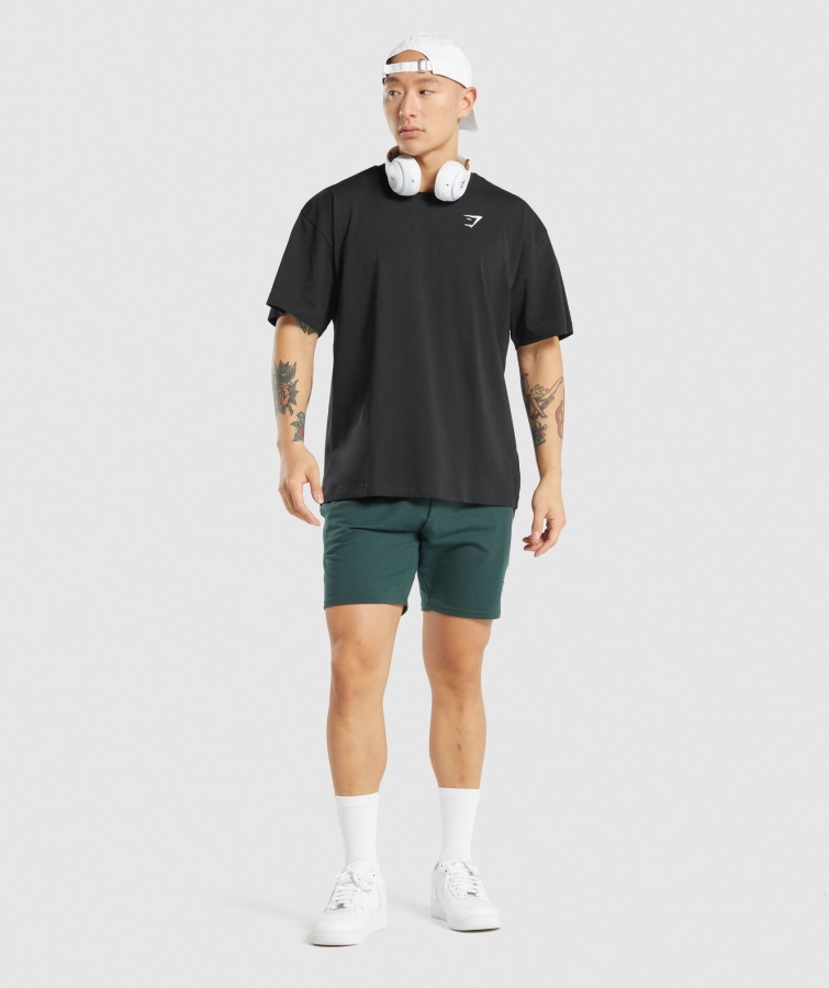 Essentiel Oversize T-shirt Sort Gymshark