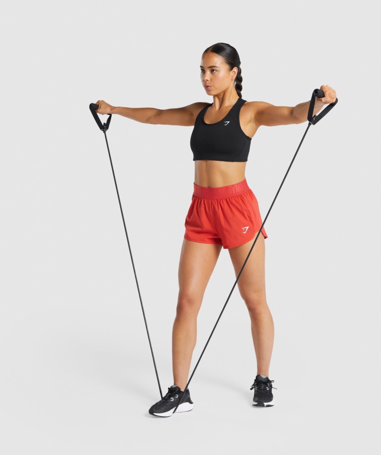 Essential Racer Back Sports Bh Sort Gymshark