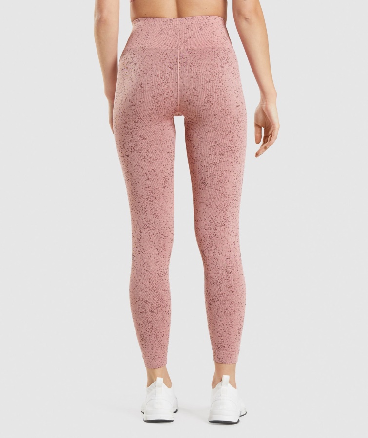 Gymshark Adapt Fleck Sømløse Leggings Mineral-paige Pink