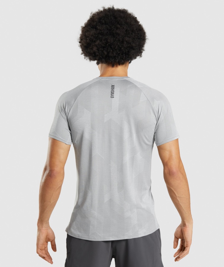 Gymshark Apex T-shirt Smokey Grå-lys Grå