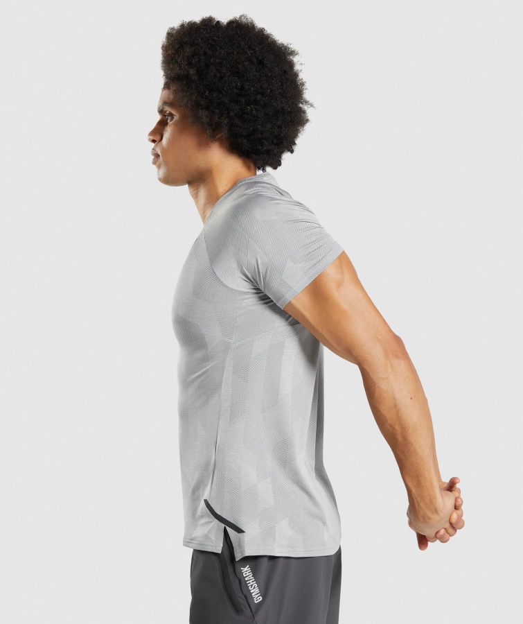 Gymshark Apex T-shirt Smokey Grå-lys Grå