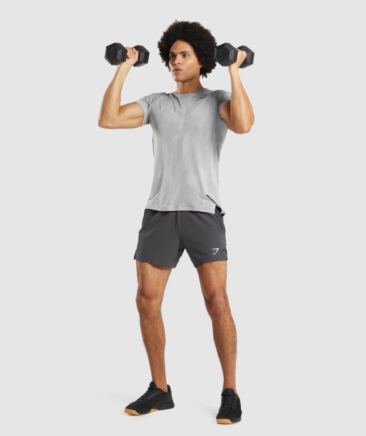 Gymshark Apex T-shirt Smokey Grå-lys Grå