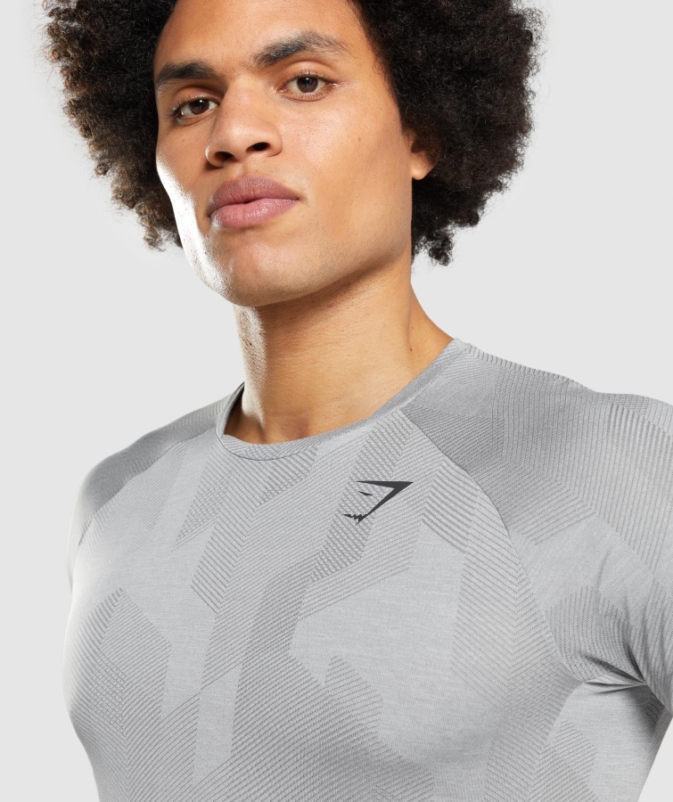 Gymshark Apex T-shirt Smokey Grå-lys Grå