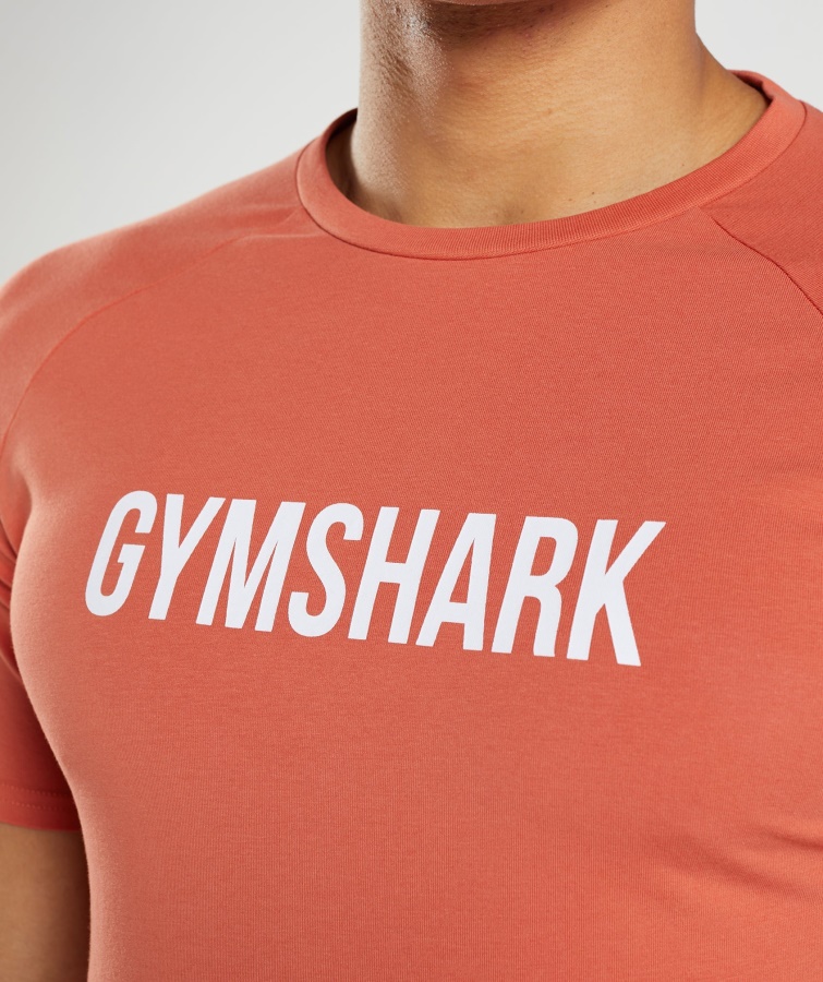 Gymshark Apollo T-shirt Storm Rød