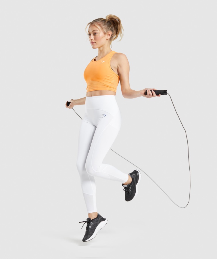 Gymshark Abrikos Appelsin Puls Afgrødetank