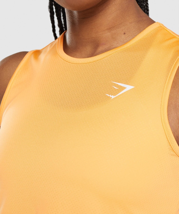 Gymshark Abrikos Orange Træningsafgrødetank