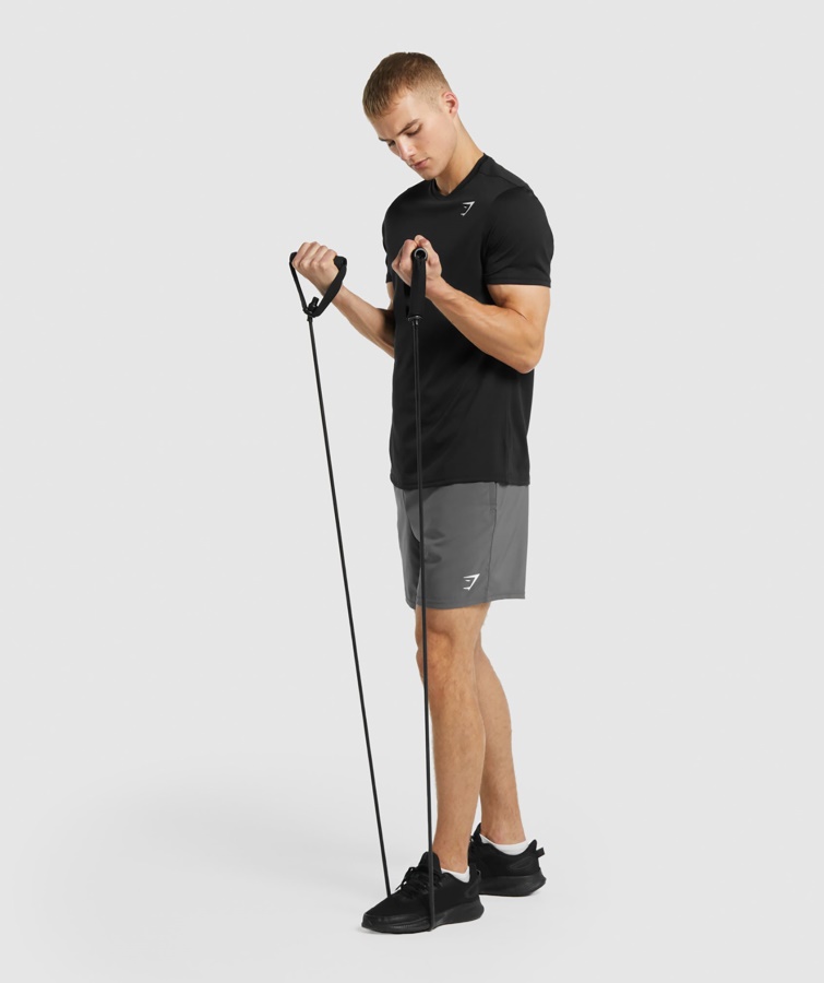 Gymshark Ankomst Regular Fit T-shirt Sort