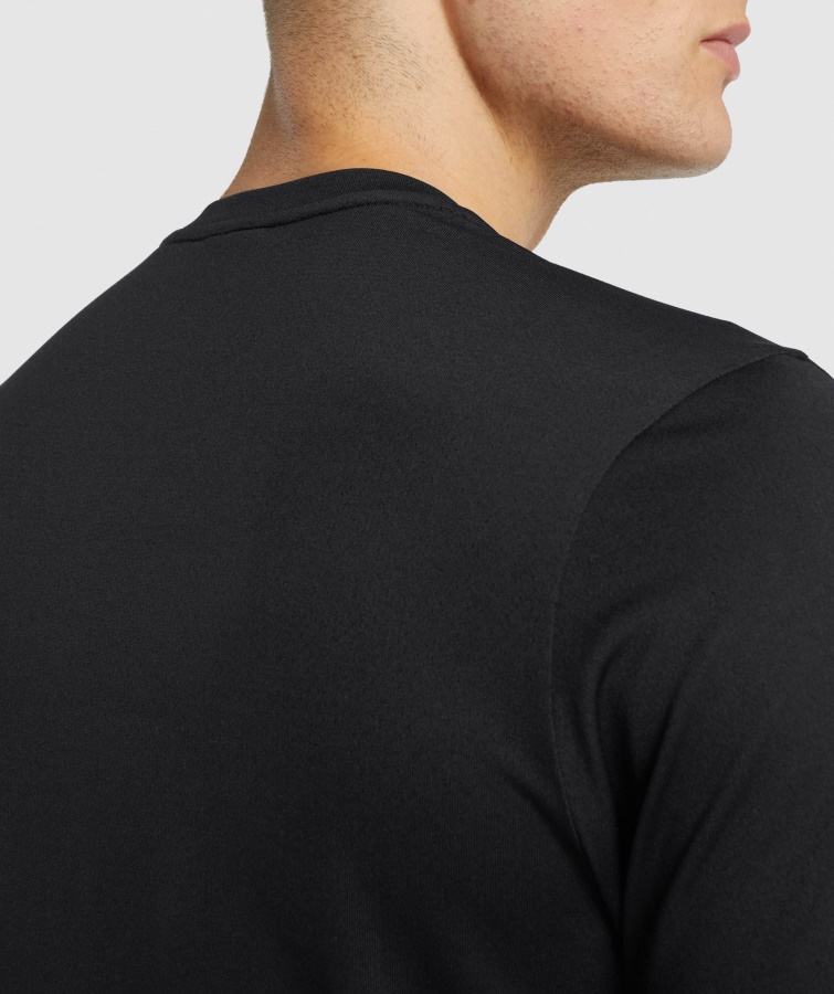 Gymshark Ankomst Regular Fit T-shirt Sort